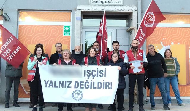 Sinop TİP, süpermarket işçilerinin hakları için bir araya geldi