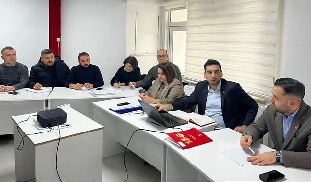 Sinop CHP, gelecek hedeflerini masaya yatırdı