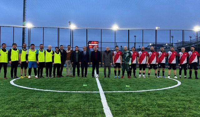 Sinop Üniversitesi’nde birimler arası spor turnuvası başladı