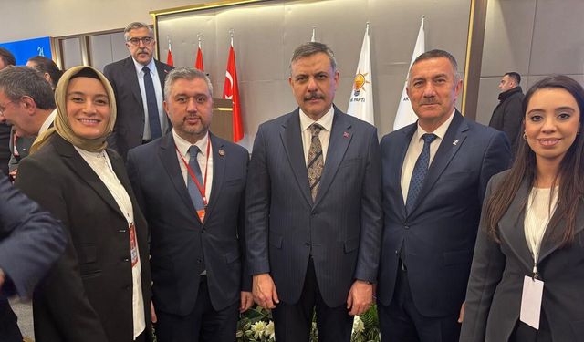 AK Parti Sinop heyeti Ankara’da bakanlarla görüştü