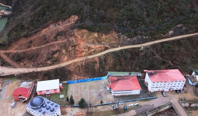 Doğankent'te heyelan riski giderilecek