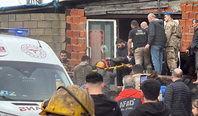 Zonguldak'ta özel maden ocağındaki göçük yaşandı
