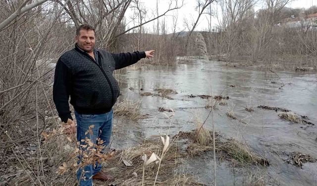 Tokat'ta dereler taştı