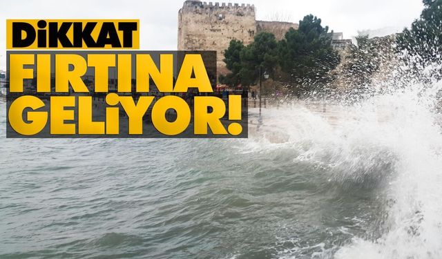 Meteoroloji’den kuvvetli rüzgâr ve fırtına uyarısı