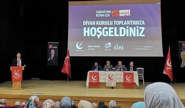 Yeniden Refah Partisi Sinop İl Divanı Boyabat’ta toplandı: Ekonomiye sert tepki