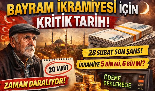 Emeklilere bayram ikramiyesi için kritik tarih uyarısı!