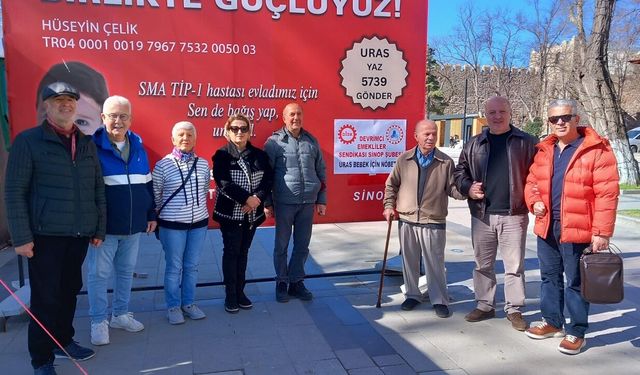 Devrimci Emekliler Sendikası, Uras bebek için nöbeti devraldı