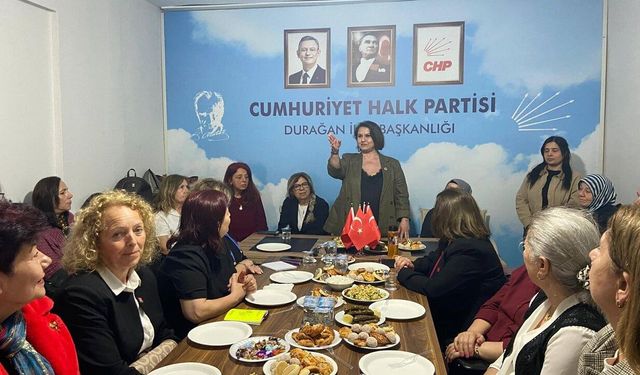 CHP Sinop Kadın Kolları Durağan’da toplandı