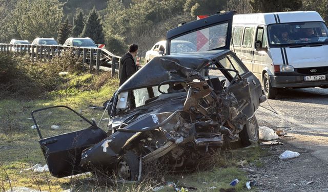 Trafik kazasında ölen çift toprağa verildi