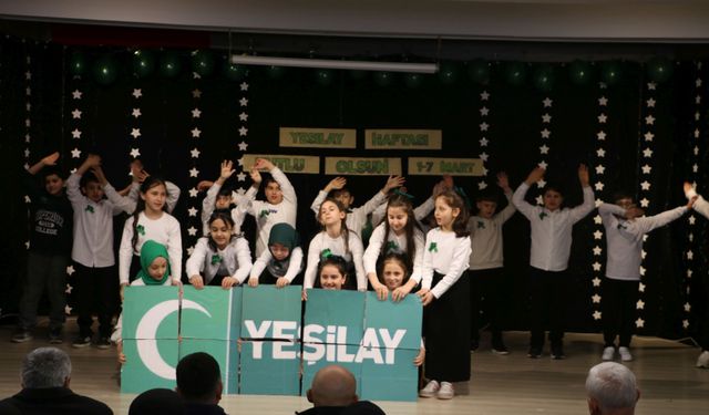 Yeşilay Haftası etkinliği yapıldı