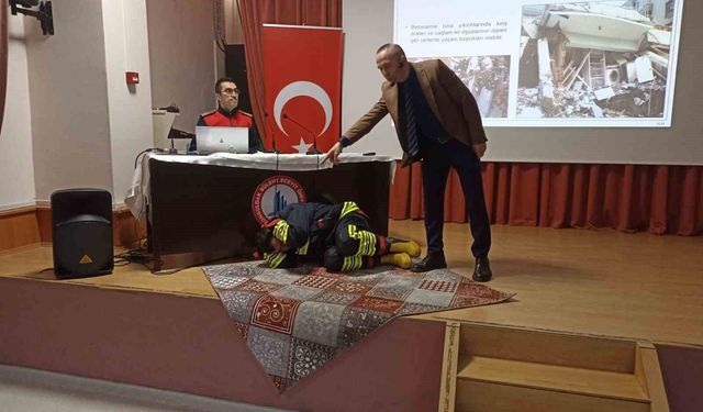 Alaplı'da deprem farkındalığı semineri