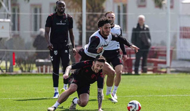 Samsunspor, Konyaspor maçı hazırlıklarını sürdürüyor