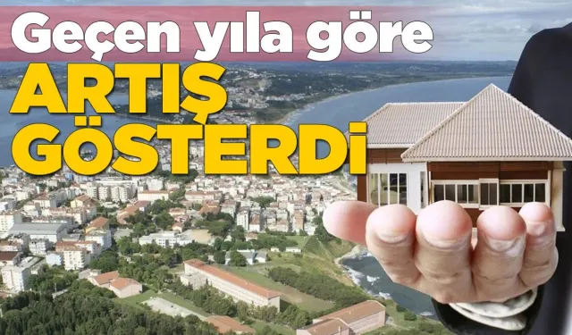 Sinop’ta konut satışlarında artış oldu!