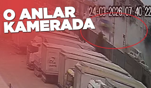 18 kişinin yaralandığı kaza kamerada