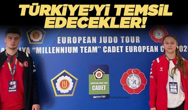 Avrupa arenasında Türkiye’yi temsil edecekler