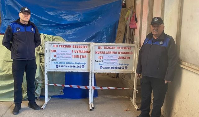 Müşteriye kaba davranan esnafa tezgah kapatma cezası