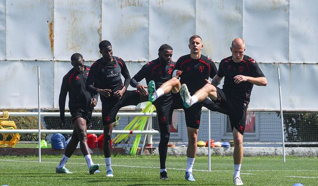 Samsunspor, Beşiktaş maçının hazırlıklarını sürdürüyor