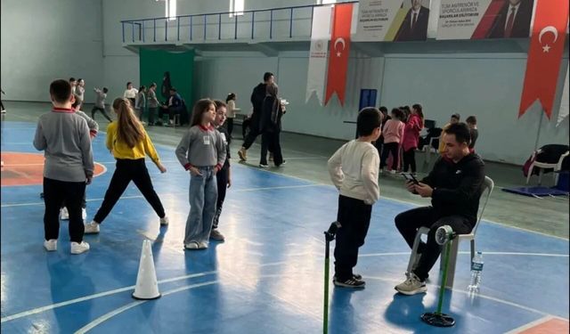 Geleceğin sporcuları yetenek taramasından geçti