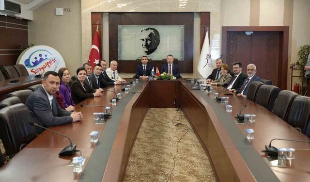 KBÜ ile Taşkent Beşeri Bilimler Üniversitesi arasında iş birliği