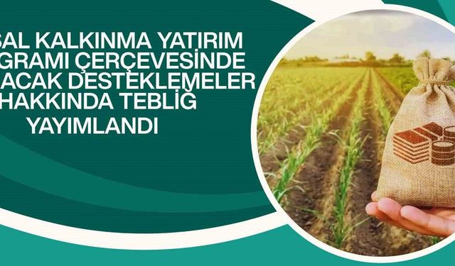 Kırsal kalkınma yatırımlarına yüzde 70 hibe desteği