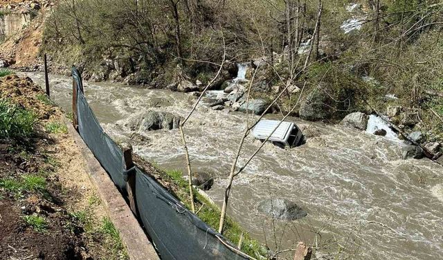 Otomobil dereye uçtu: 1 kişi öldü