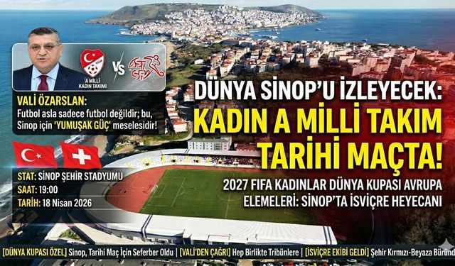 Milli Heyecan Sinop’ta: Türkiye–İsviçre Maçı Öncesi Kritik Toplantı!