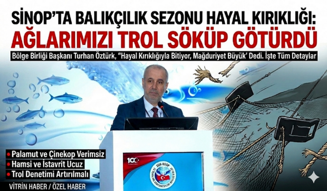Sinop’ta Av Sezonu Hayal Kırıklığıyla Bitiyor: Ağlar Trolcülere Kurban Gitti