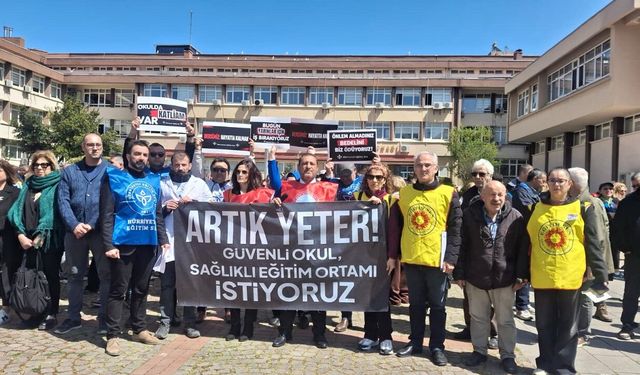 Eğitimde artan şiddete karşı ortak basın açıklaması!