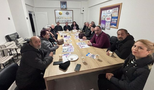 Sinop İYİ Parti’den eğitim sendikalarına ziyaret!