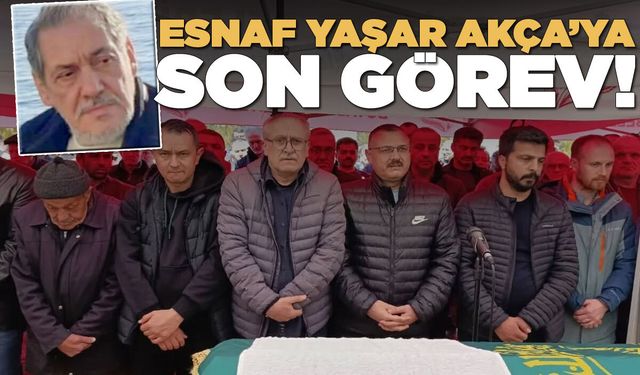 Sevilen esnaf dualarla uğurlandı