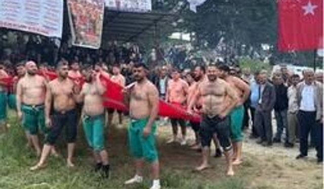 Sinop’ta ata sporu güreş coşkusu yaşandı