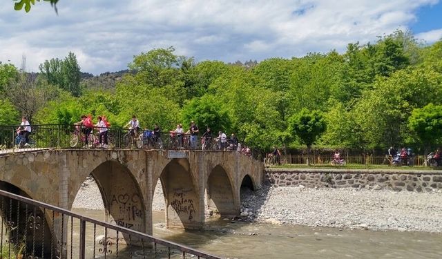 Boyabat'ta pedallar 19 Mayıs için çevrildi