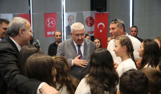 MHP Genel Başkan Yardımcısı Yalçın, İlkadım İlçe Kongresi'nde konuştu:
