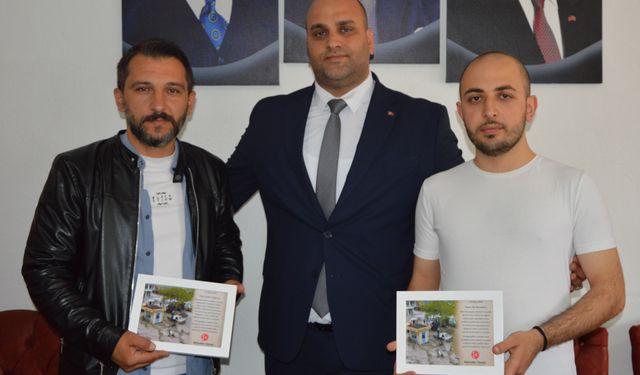 MHP İlçe Başkanlığında bayramlaşma programı