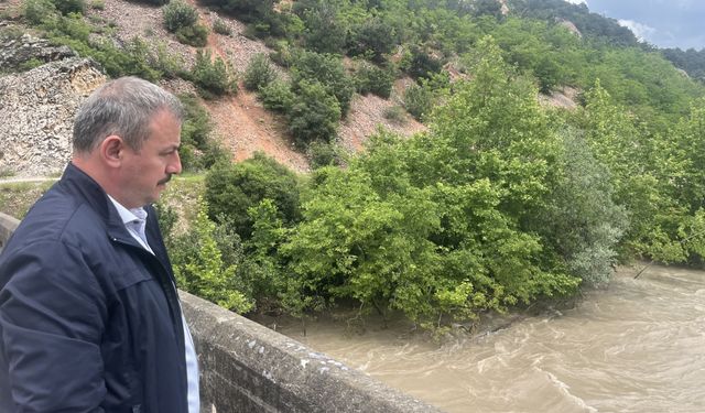 Niksar'da taşkın riskine karşı çalışma
