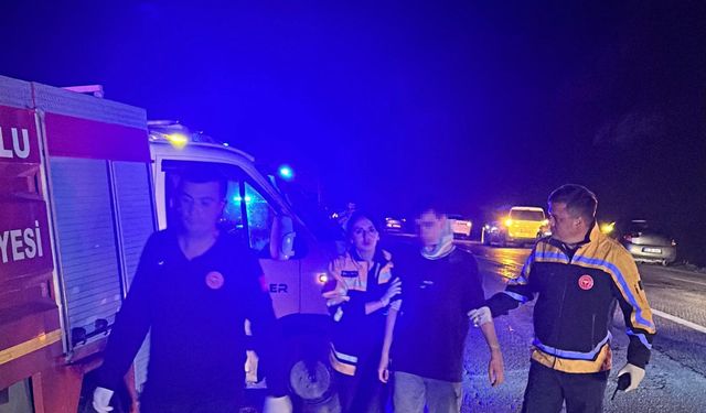 Uçuruma devrilen otomobildeki 1 kişi öldü, 3 kişi yaralandı