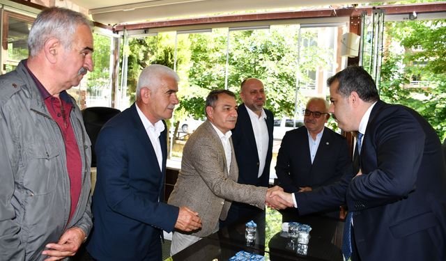 Vezirköprü'de bayramlaşma programı