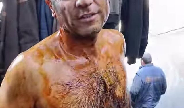 Emekli olan madenciye sıradışı uğurlama