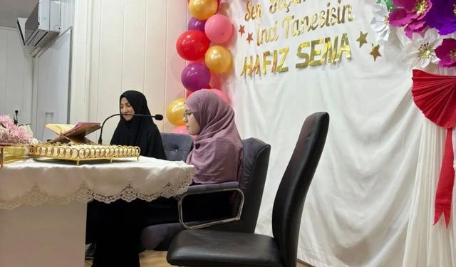 Kur'an-ı Kerim'i bir günde ezbere okudu
