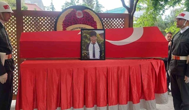 Samsunlu Kıbrıs gazisi ebediyete uğurlandı