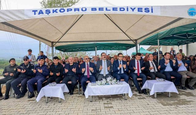 Süt toplama merkezi törenle hizmete açıldı