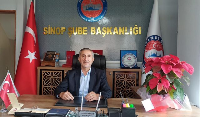 Sinop'ta Diyanet-Sen 23 Kez Yetkili Sendika oldu