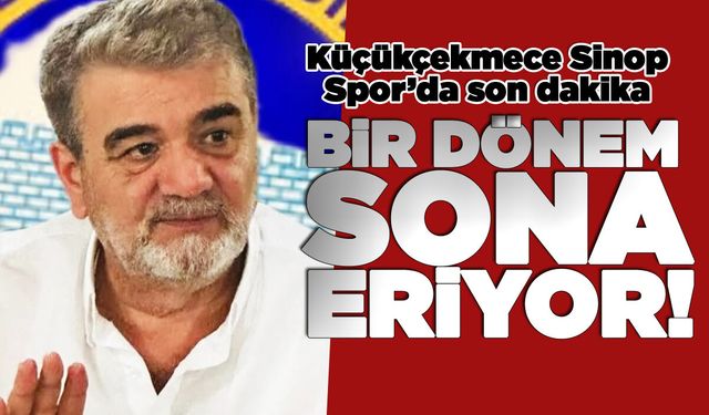 KÇ Sinop Spor’da Rafet Orhan dönemi sona eriyor!