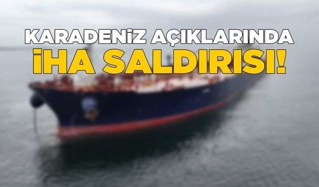 Üç yük gemisine İHA saldırısı!