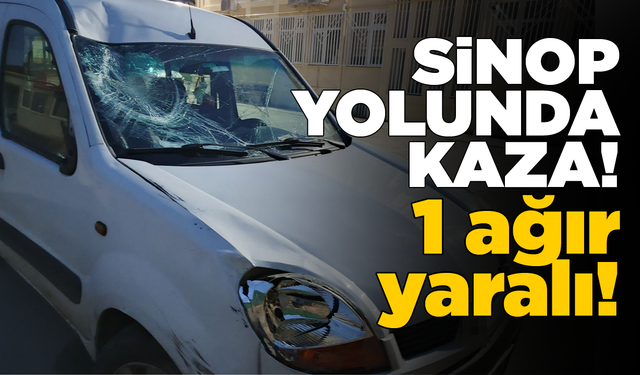 Ticari aracın çarptığı kurye ağır yaralı