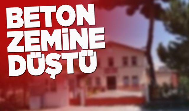Sinop'ta metruk binadan düşen çocuk ağır yaralandı