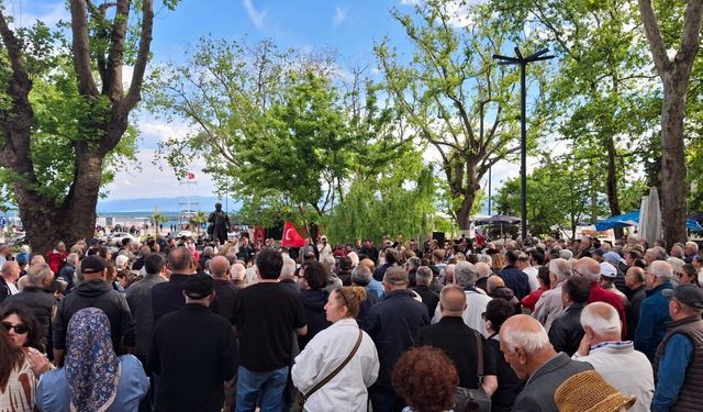 CHP Sinop’tan “mutlak butlan” kararına tepki mitingi!