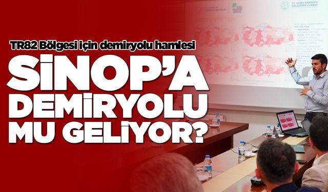 Sinop'ta demiryolu için kritik toplantı