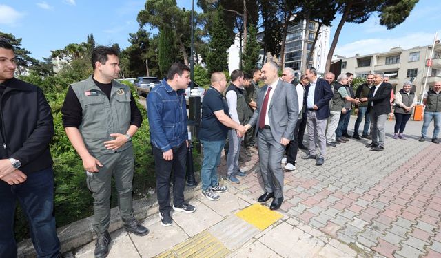 Sinop Orman Bölge Müdürlüğünde bayramlaşma töreni