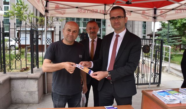 Boyabat'ta 1 Haziran Uzlaştırmacılar Günü etkinliği